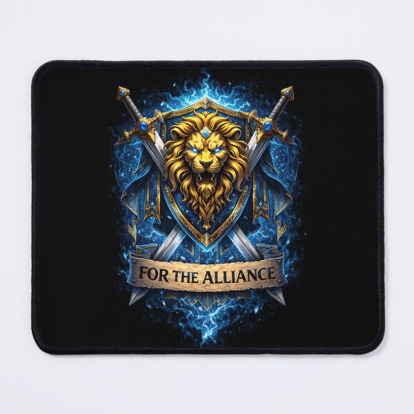 Item preview, For the Alliance – Lion of the Eternal Kingdom designed and sold by DogLord.