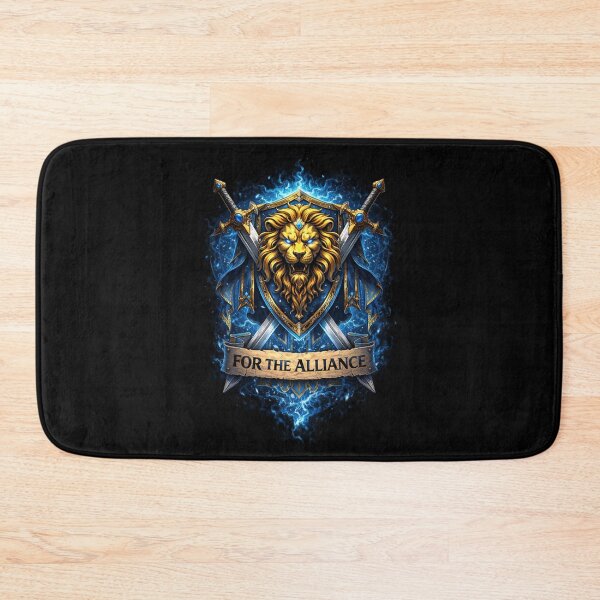 Item preview, For the Alliance – Lion of the Eternal Kingdom designed and sold by DogLord.