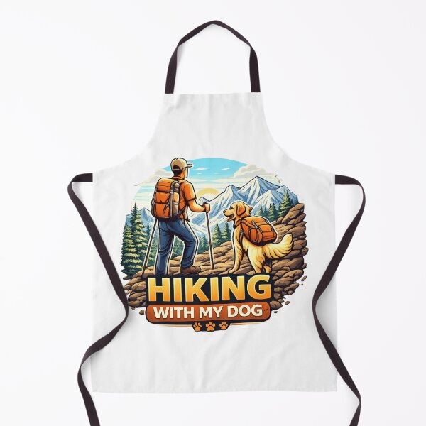 Item preview, Hiking With My Dog Mountain Adventure Shirt designed and sold by PawTheory.