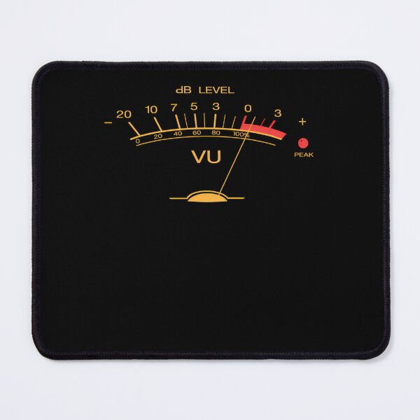 Item preview, Volume Vu Meter Vintage Audio Engineer Recording Studio Gear Head Musician Guitar designed and sold by Implmck.