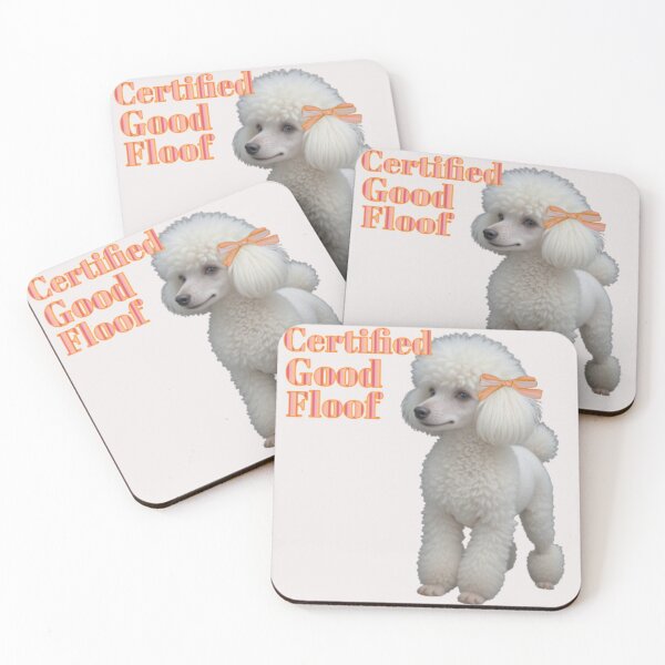 Item preview, Certified Good Floof: Groomed Poodle Charm Art designed and sold by Mindful56.