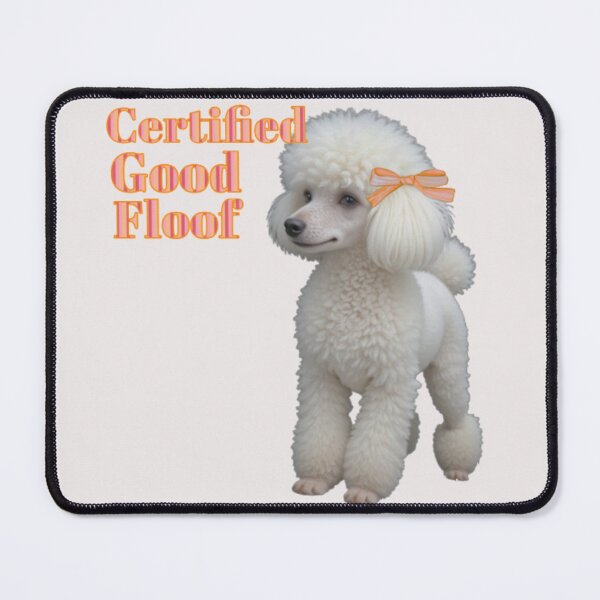Item preview, Certified Good Floof: Groomed Poodle Charm Art designed and sold by Mindful56.