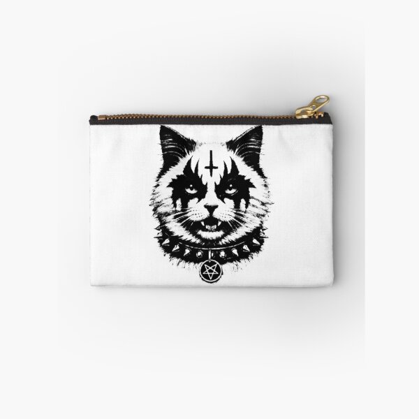 Item preview, Black Metal Cat Metalhead Style designed and sold by Eh Plus Designs.