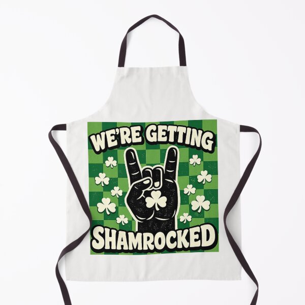 Item preview, We're Getting Shamrocked St Patrick's Day Irish Celebration Party designed and sold by Pawsome Quotes.