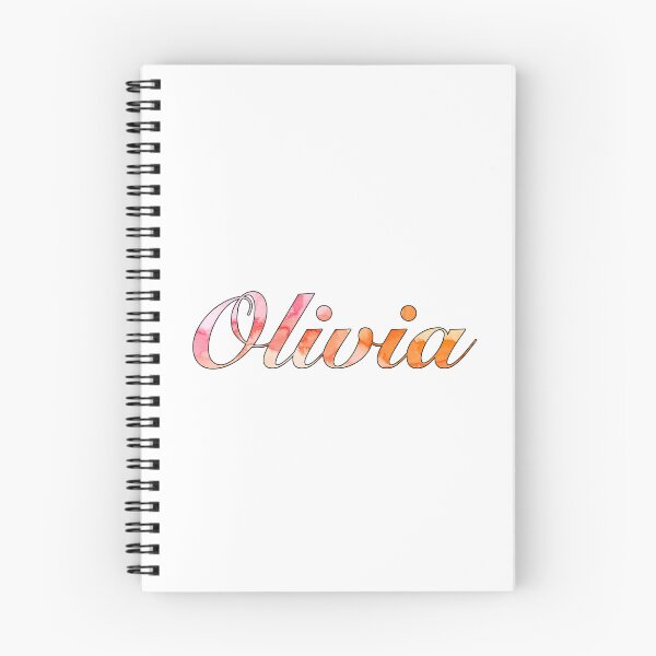 Item preview, Watercolor Name Olivia in Pink Tones designed and sold by katifinell.