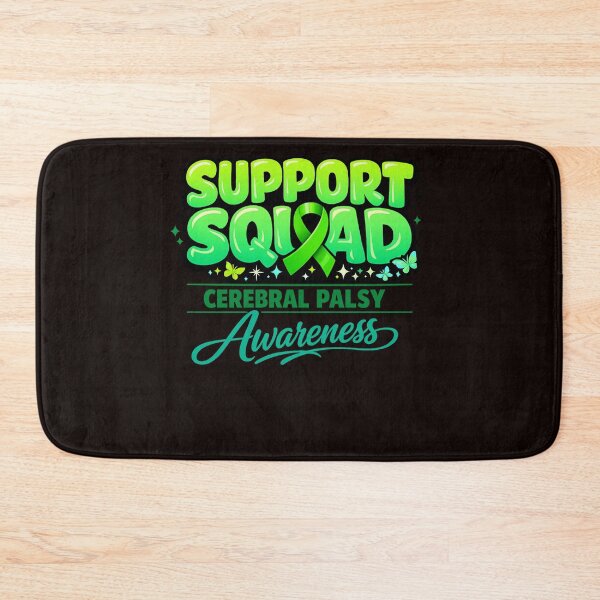 Item preview, Support Squad Cerebral Palsy Awareness Advocate Family designed and sold by Pawsome Quotes.