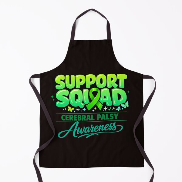 Item preview, Support Squad Cerebral Palsy Awareness Advocate Family designed and sold by Pawsome Quotes.