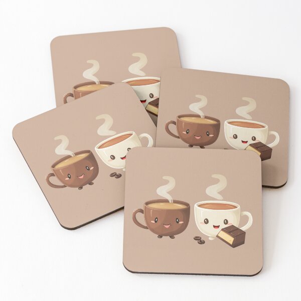 Item preview, Chocolate said coffee is my friend designed and sold by bubblyrainbow.