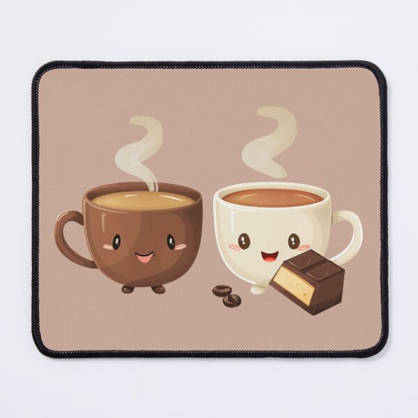 Item preview, Chocolate said coffee is my friend designed and sold by bubblyrainbow.