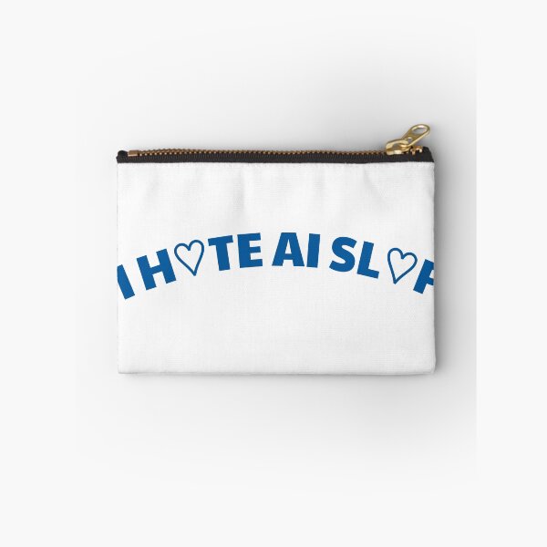Item preview, Anti AI quote design. NO AI, AI SLOP designed and sold by Luminous-Moon.