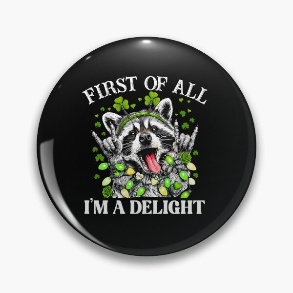 Item preview, First Of All Im A Delight designed and sold by CartoonGang.