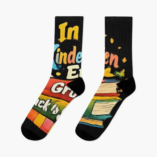 Item preview, In My Kindergarten Era Groovy Back To School Retro Kids Design designed and sold by DrukNaStyl.
