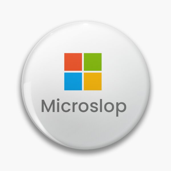Item preview, Microsoft more like microslop designed and sold by Luminous-Moon.