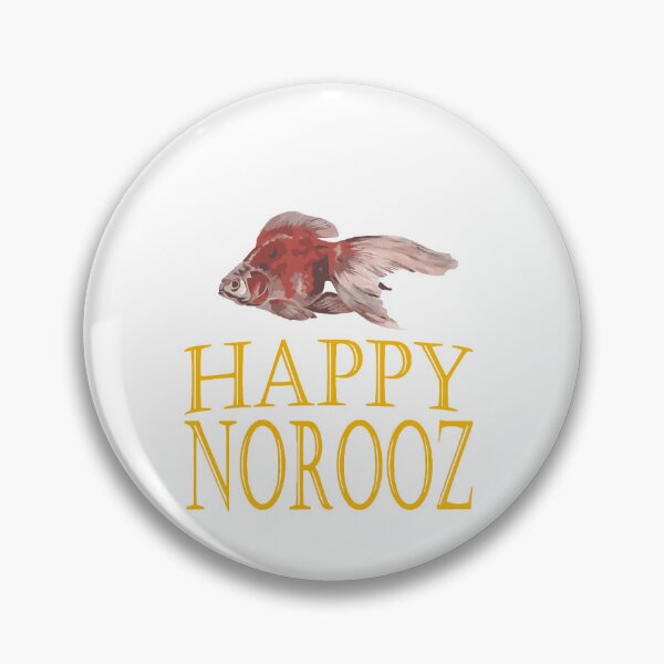 Item preview, Crimson Goldfish Happy Norooz Wishes designed and sold by taiche.