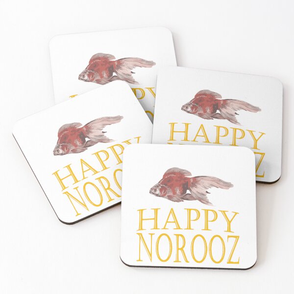 Item preview, Crimson Goldfish Happy Norooz Wishes designed and sold by taiche.