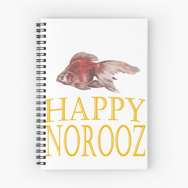Item preview, Crimson Goldfish Happy Norooz Wishes designed and sold by taiche.