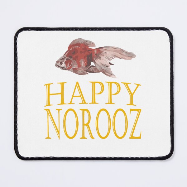 Item preview, Crimson Goldfish Happy Norooz Wishes designed and sold by taiche.