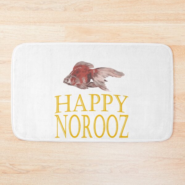 Item preview, Crimson Goldfish Happy Norooz Wishes designed and sold by taiche.