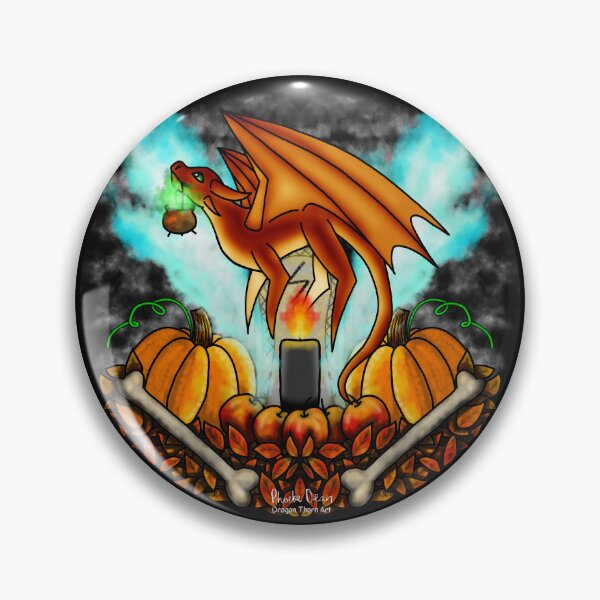 Item preview, Samhain Dragon designed and sold by dragonthorn-art.