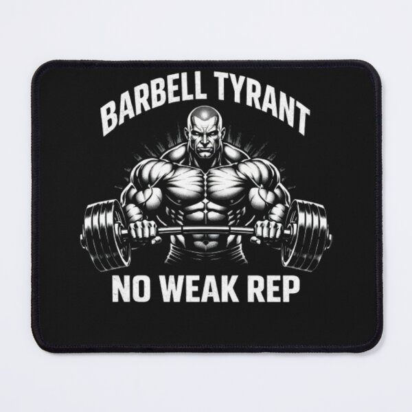 Item preview, Barbell Tyrant – No Weak Rep Powerlifting Shirt designed and sold by wanado.