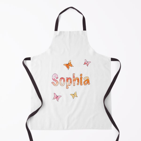 Item preview, Watercolor Name Sophia with Butterflies designed and sold by katifinell.