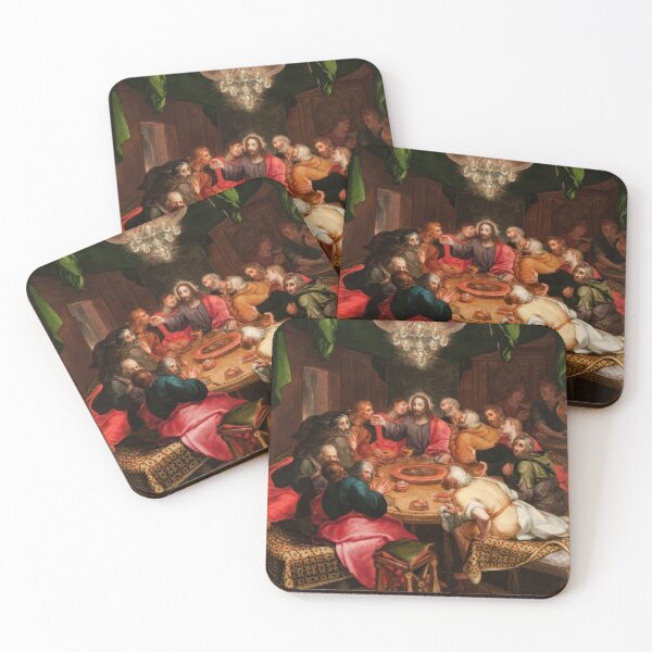 Item preview, Baroque Last Supper by Otto Van Veen Religious Painting designed and sold by TheSoulOfArt.