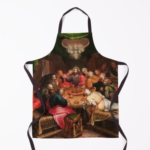 Item preview, Baroque Last Supper by Otto Van Veen Religious Painting designed and sold by TheSoulOfArt.