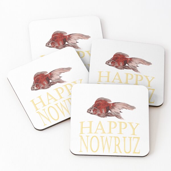 Item preview, Crimson Goldfish Happy Nowruz Wishes designed and sold by taiche.