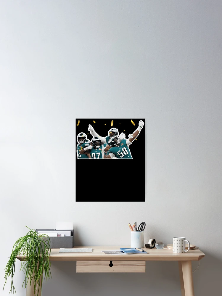 Thumbnail 2 of 3, Poster, Philadelphiaeagles designed and sold by Rakeeb199.