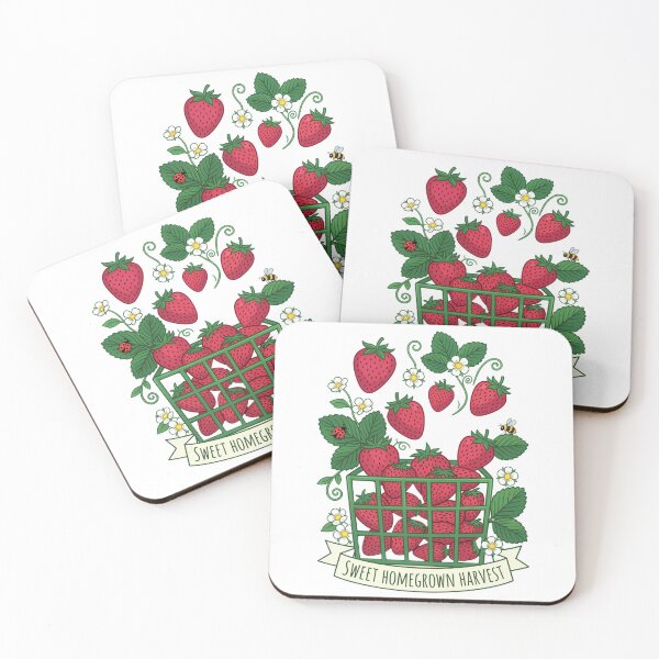 Item preview, Strawberry Fruit Food Berry Sweet Basket Filled with Strawberries designed and sold by Blok45.