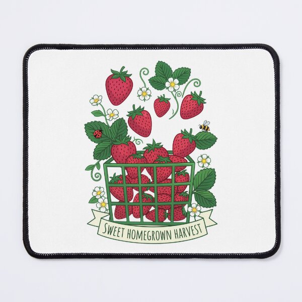 Item preview, Strawberry Fruit Food Berry Sweet Basket Filled with Strawberries designed and sold by Blok45.