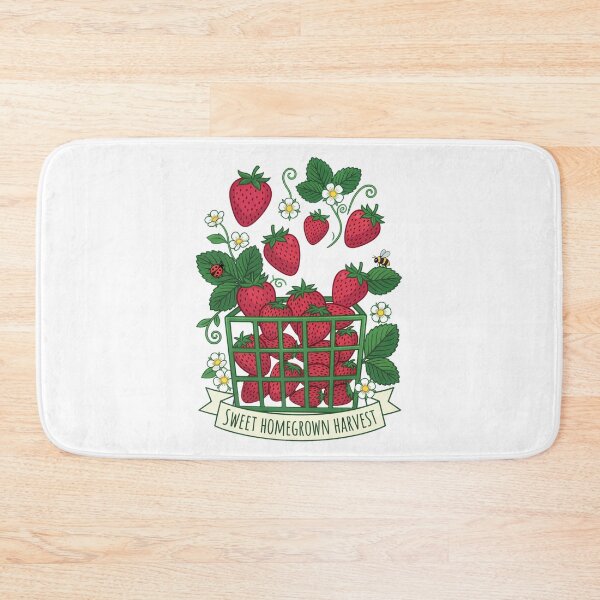 Item preview, Strawberry Fruit Food Berry Sweet Basket Filled with Strawberries designed and sold by Blok45.