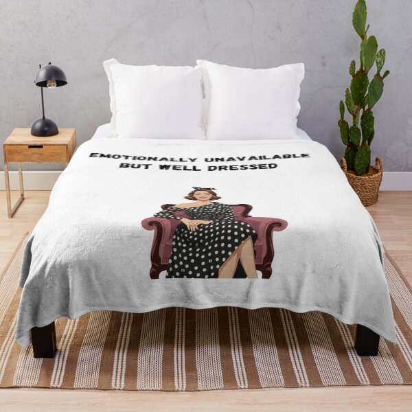 Item preview, Emotionally Unavailable but well Dressed - Funny Fashion Quote Design designed and sold by Mastalina99.