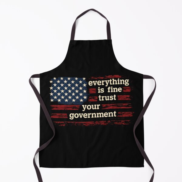 Item preview, Trust Your Government Vintage USA Flag designed and sold by OlizaPrint.