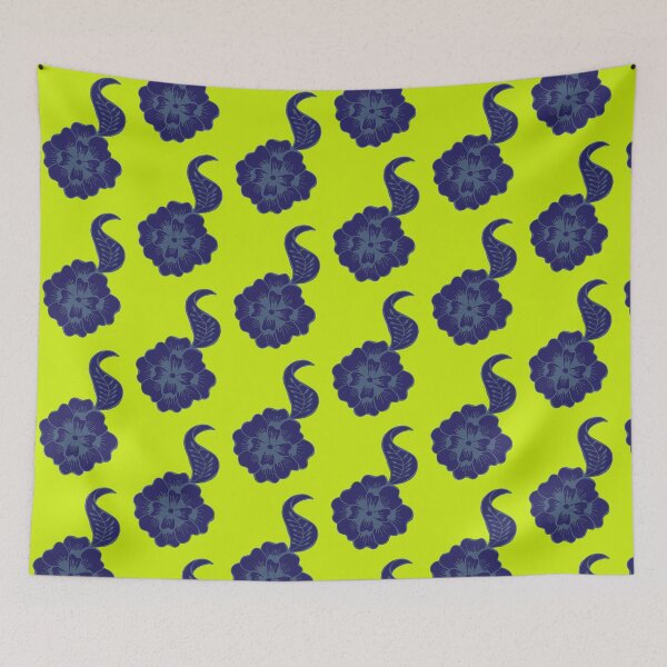 Item preview, Blue Floral designed and sold by prettylilperky.