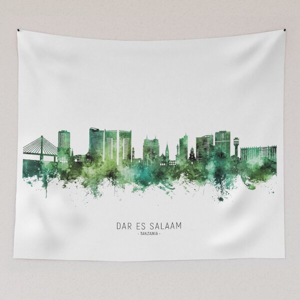 Item preview, Dar es Salaam Skyline designed and sold by ArtPrints.