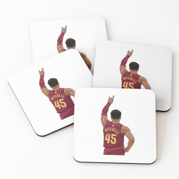 Item preview, Donovan Mitchell #45 In Action designed and sold by EndZoneEmporium.