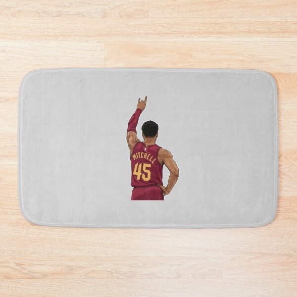 Item preview, Donovan Mitchell #45 In Action designed and sold by EndZoneEmporium.