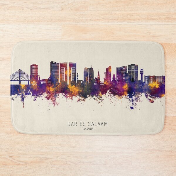 Item preview, Dar es Salaam Skyline designed and sold by ArtPrints.