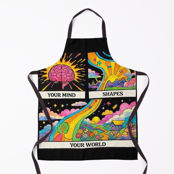 Item preview, Your Mind Shapes Your World – Psychedelic Manifestation Art designed and sold by Dominik1994.