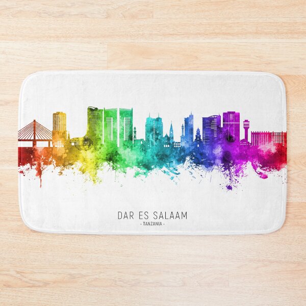 Item preview, Dar es Salaam Skyline designed and sold by ArtPrints.