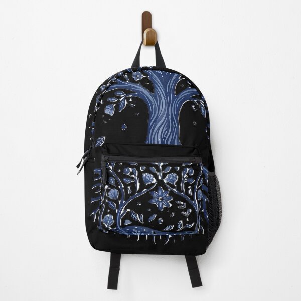 Item preview, Indigo Tree of Life - Sacred Roots & Celestial Blooms designed and sold by PawsyVibe.