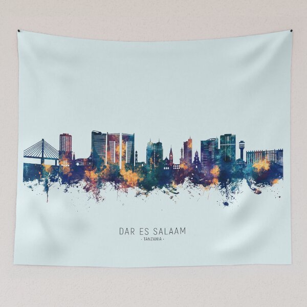 Item preview, Dar es Salaam Skyline designed and sold by ArtPrints.