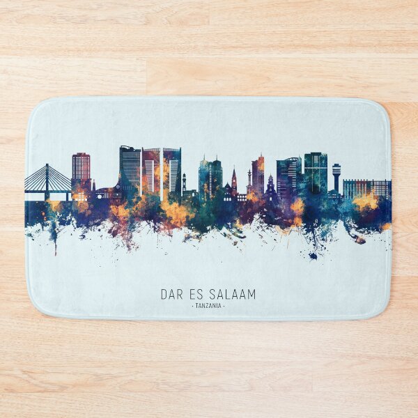 Item preview, Dar es Salaam Skyline designed and sold by ArtPrints.