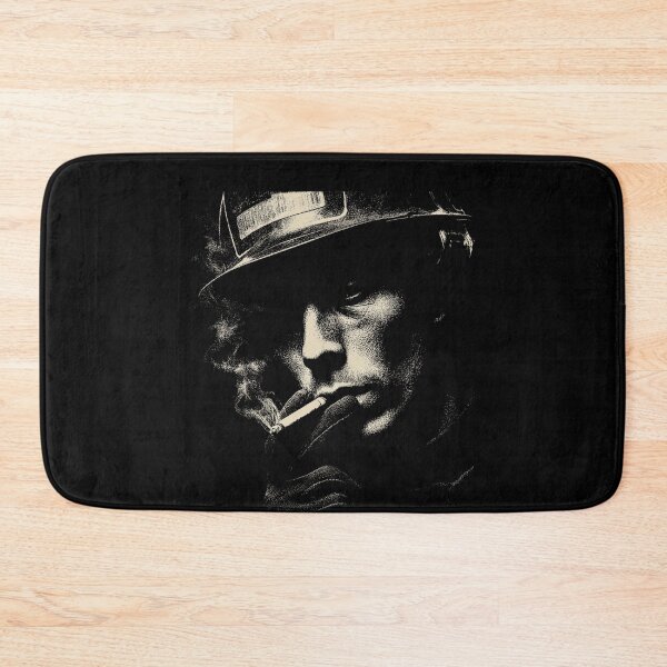 Item preview, Low Key Firefighter Face Smoking Cigarette Portrait designed and sold by k3rstman1.
