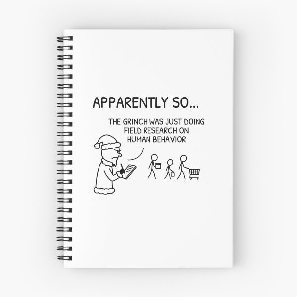 Item preview, XKCD Field Observation Holiday Humor Comic designed and sold by AnnSign.
