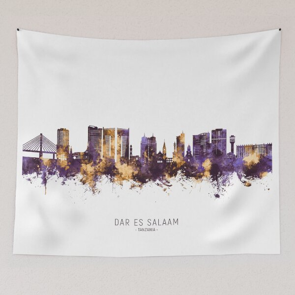 Item preview, Dar es Salaam Skyline designed and sold by ArtPrints.