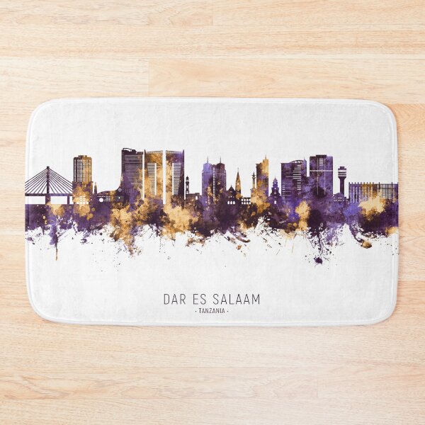 Item preview, Dar es Salaam Skyline designed and sold by ArtPrints.