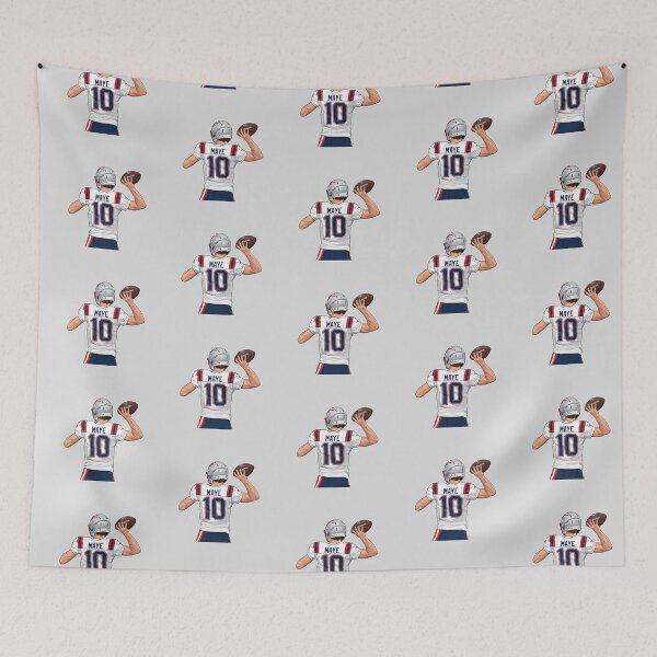 Item preview, Drake Maye #10 Throw Pass designed and sold by EndZoneEmporium.