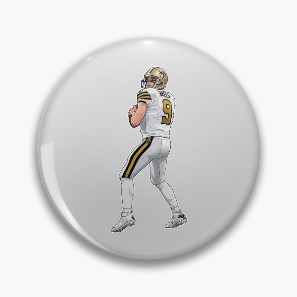 Item preview, Drew Brees #9 Standing Side designed and sold by EndZoneEmporium.